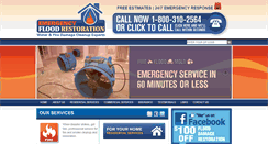 Desktop Screenshot of emergencyfloodrestore.com